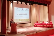 سخنرانی دبیر مرکز به عنوان سخنران مدعو  در دومین کنگره اخلاق زیستی عمان 